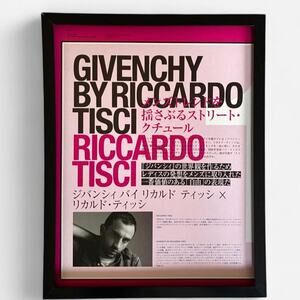 GIVENCHY BY RICARDO TISCI framed print Archive 9x11 Fashion Issue